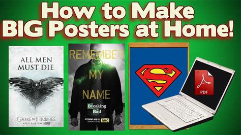 How to Print Large Posters: A Guide with Tips and Q&A